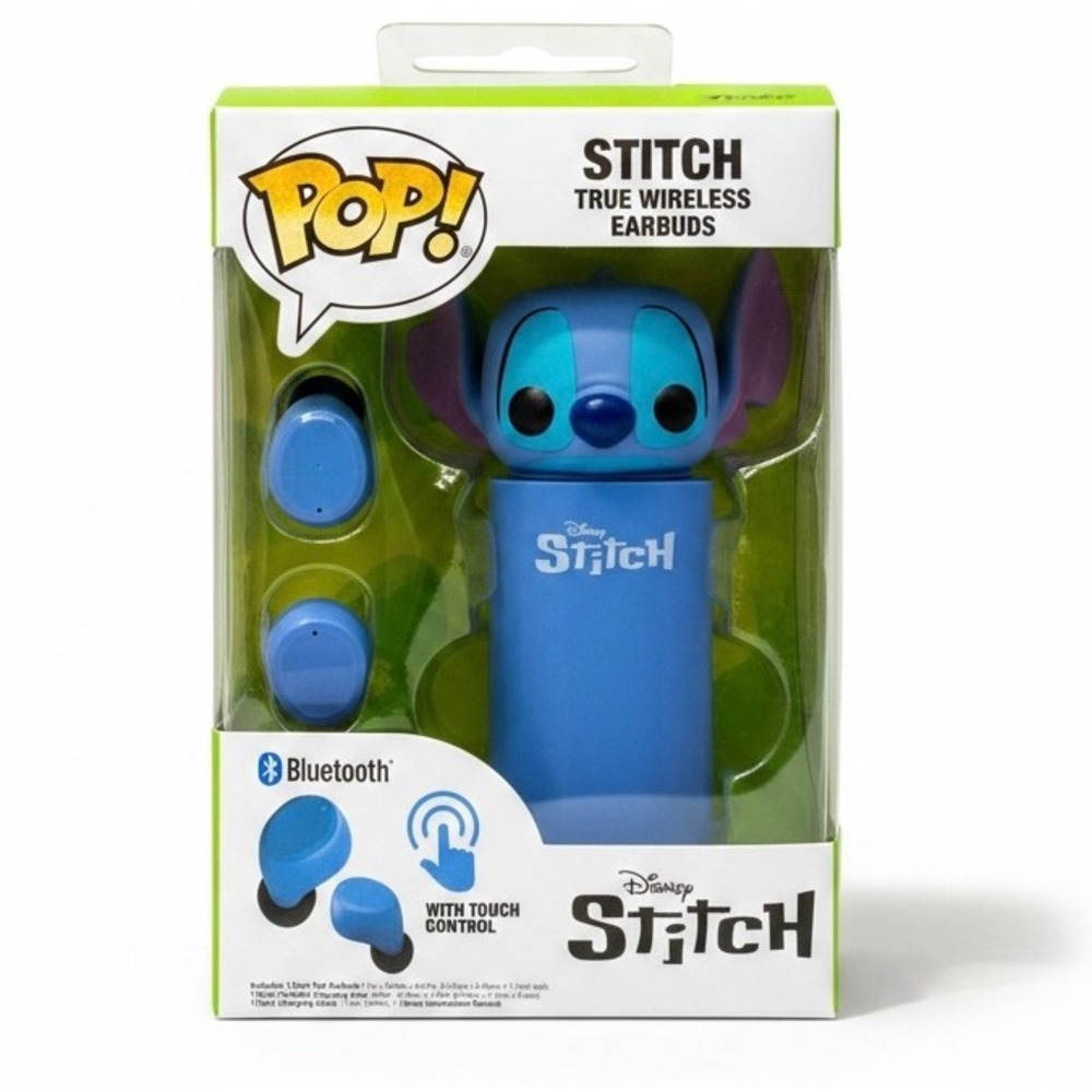 Funko Pop Disney Stitch True Wireless Bluetooth Earbuds Charging Case New Sealed